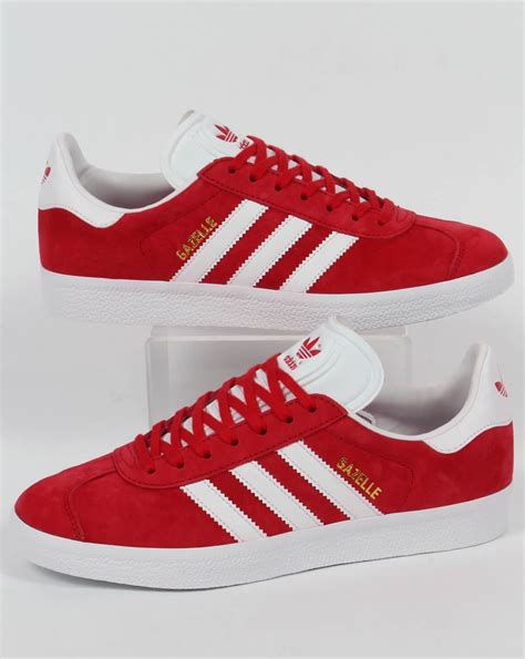 adidas gazelle red men's.